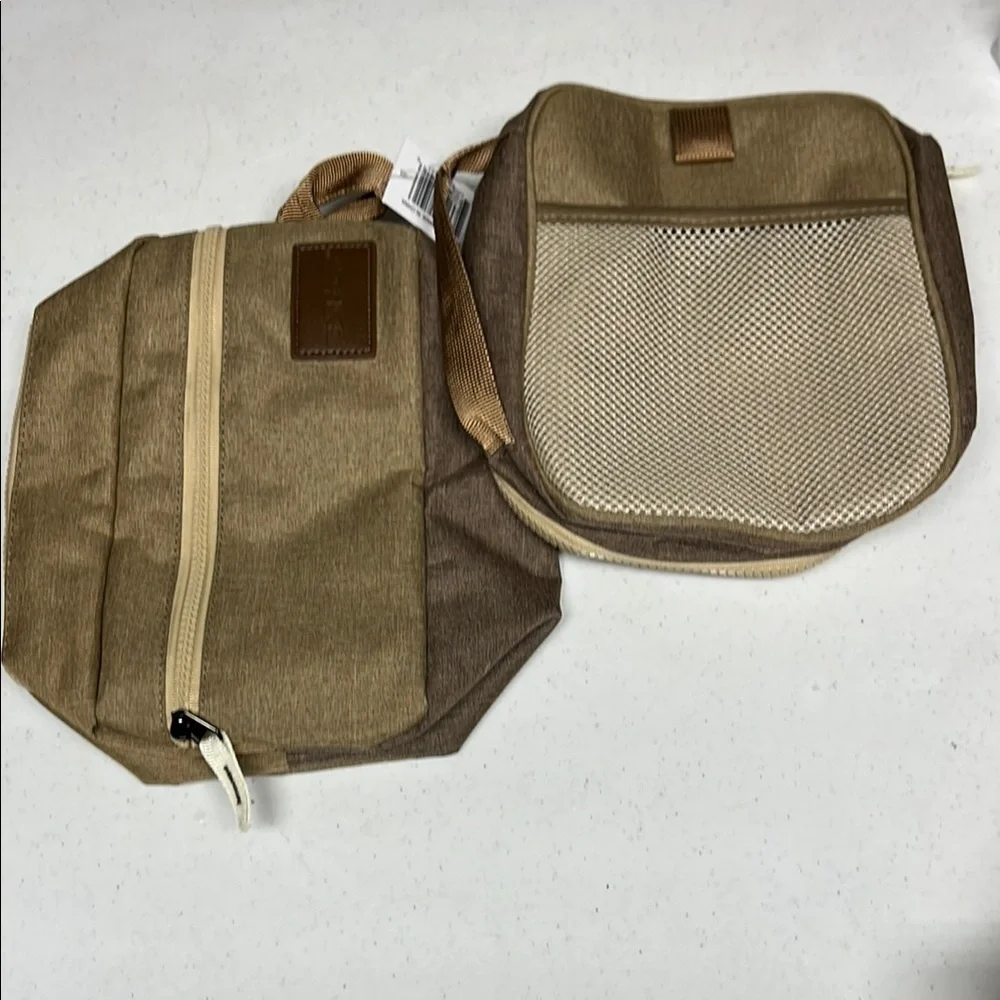 Bella Russo Brown & Tan Men's Bag Set